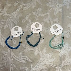 Blue Pura Vida bracelets